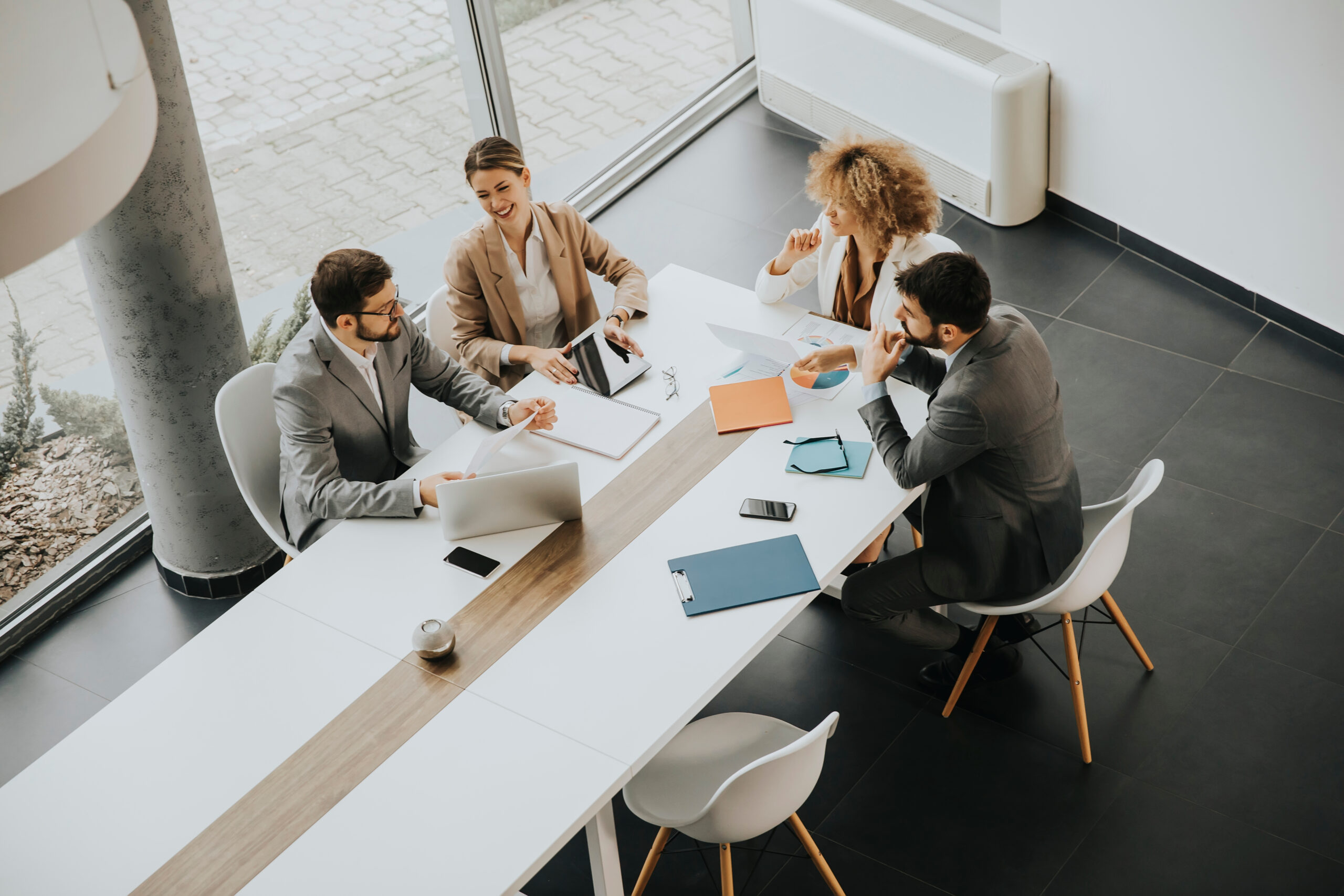Business people meeting