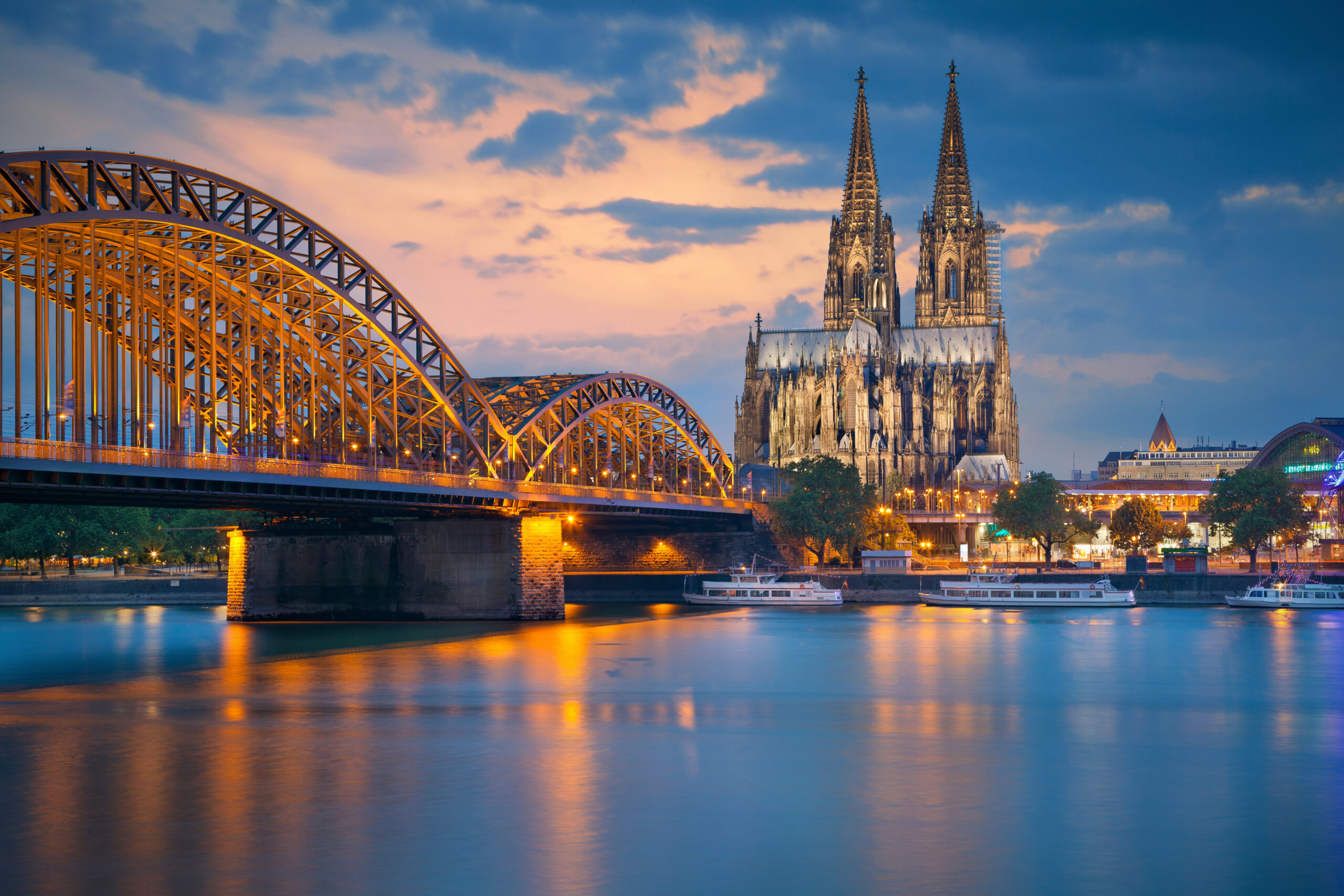 View of Cologne Germany