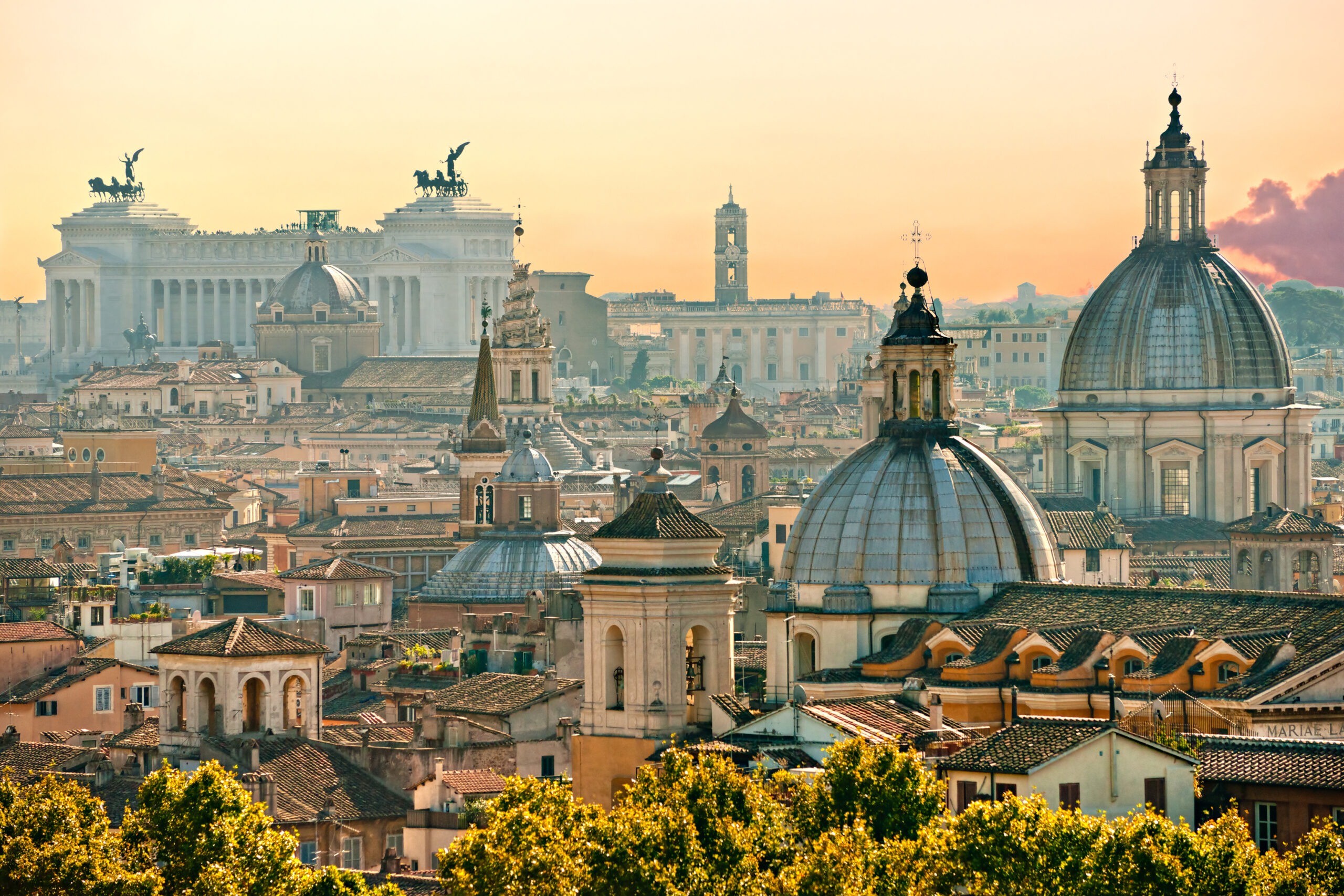Rome, Italy skyline
